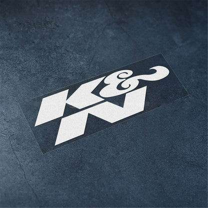 Air Filter Sponsor Vinyl Sticker – Motorcycle Helmet & Bike Decal