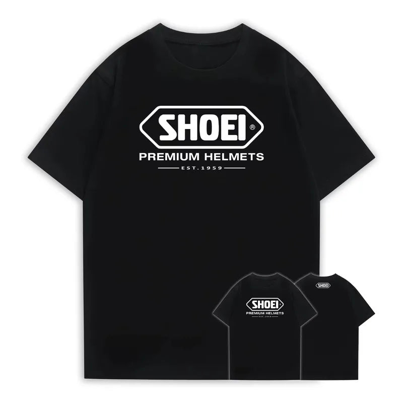 Motorcycle Helmet Graphic T-Shirt – Short Sleeve Moto Tee