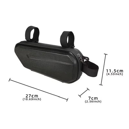 Motorcycle Hard Shell Triangle Side Bag – Waterproof EVA Saddlebag