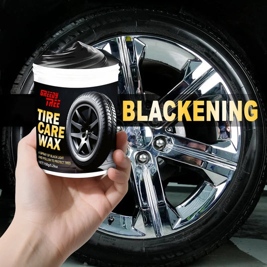 Advanced Tire Shine Wax – UV Protection & Hydrophobic Coating