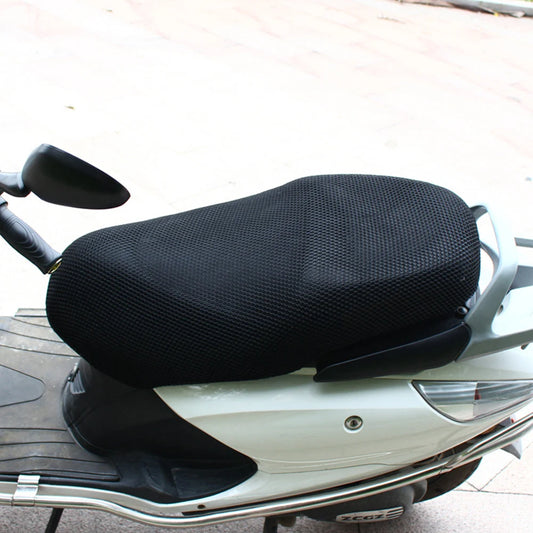 3D Mesh Motorcycle Seat Cover – Breathable Anti-Slip Cushion S-6XL