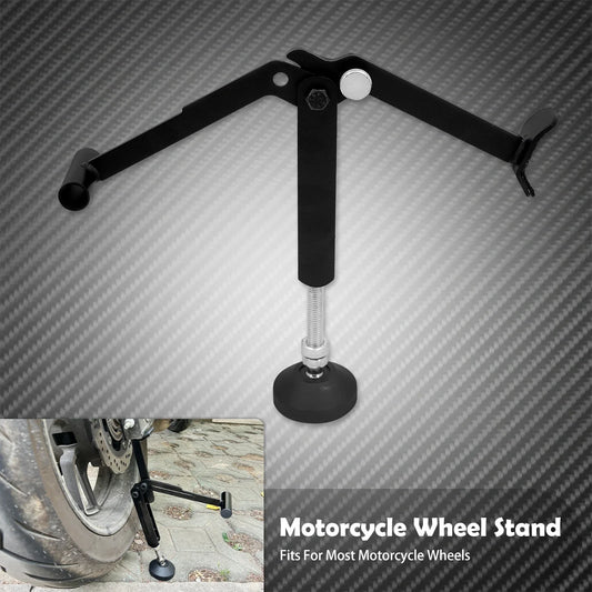 Universal Motorcycle Rear Wheel Stand – Telescopic Swingarm Lift | 110 kg Capacity