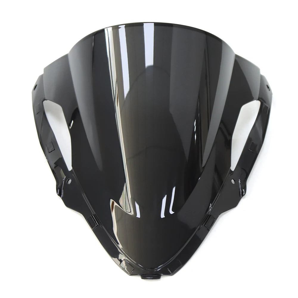 カワサキ Ninja ZX-6R 2024–2026用バイクウインドスクリーン – ダブルシールド