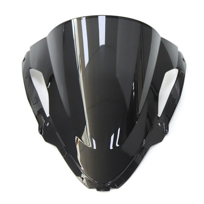 カワサキ Ninja ZX-6R 2024–2026用バイクウインドスクリーン – ダブルシールド
