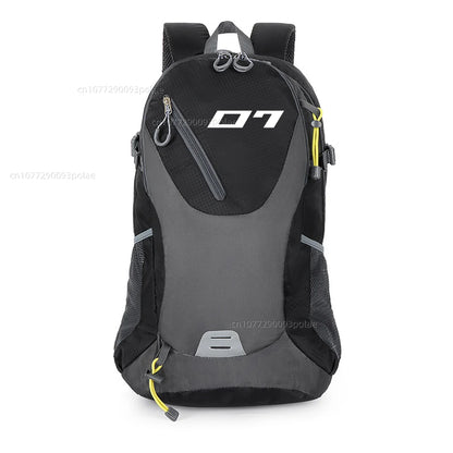 40L Large Capacity Motorcycle Backpack – Waterproof Racing Travel Bag for Riders