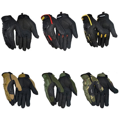Full Finger Touchscreen Motorcycle Riding Gloves – Unisex