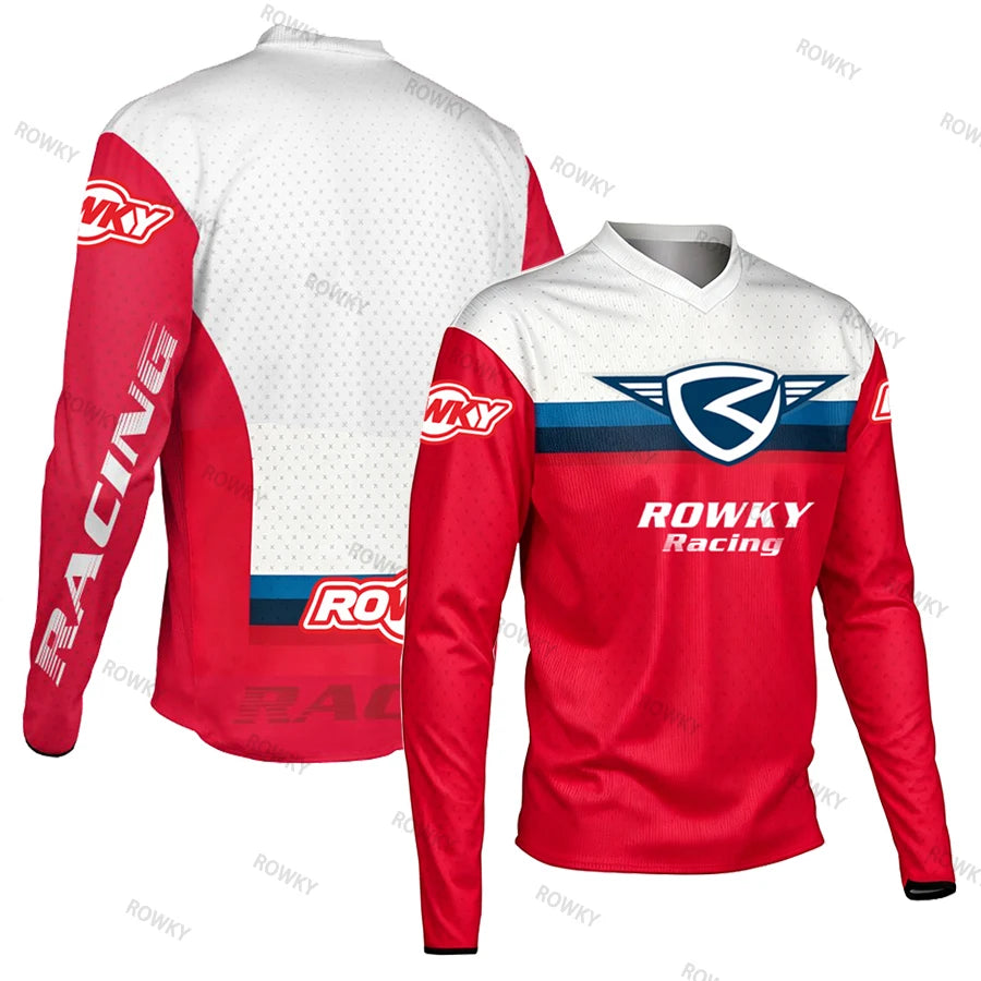 Long Sleeve Motocross Jersey – Quick-Dry Off-Road Shirt for Men & Women