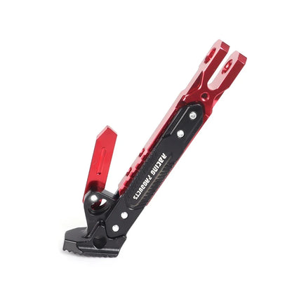 Adjustable CNC Aluminum Motorcycle Side Kickstand – Universal Parking Stand | 5 Colors