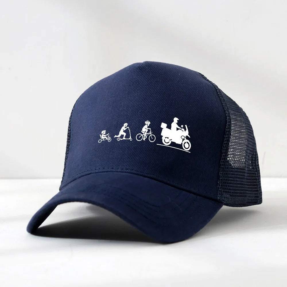 Adventure Enduro Motorcycle Baseball Cap — Cotton, Adjustable, 5 Colors