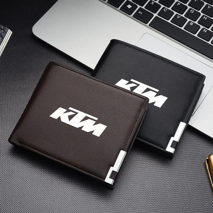 Motorcycle Rider Wallet – Slim Metal Edge Card Holder