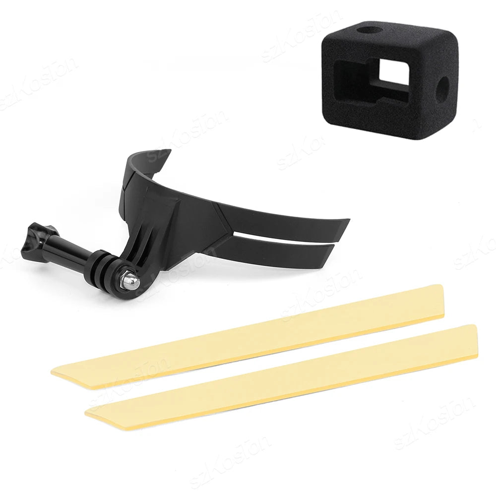 Motorcycle Helmet Chin Mount Kit for Action Camera – Full Face POV Holder
