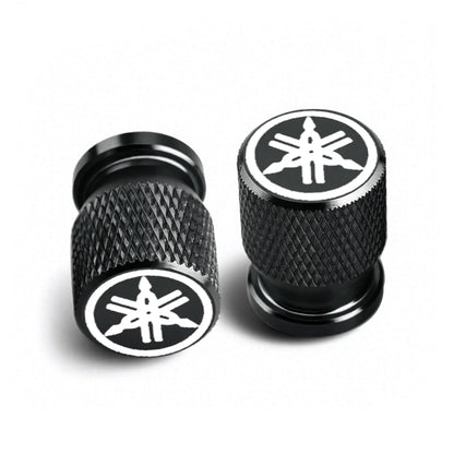CNC Aluminum Motorcycle Tyre Valve Stem Caps – Set of 2