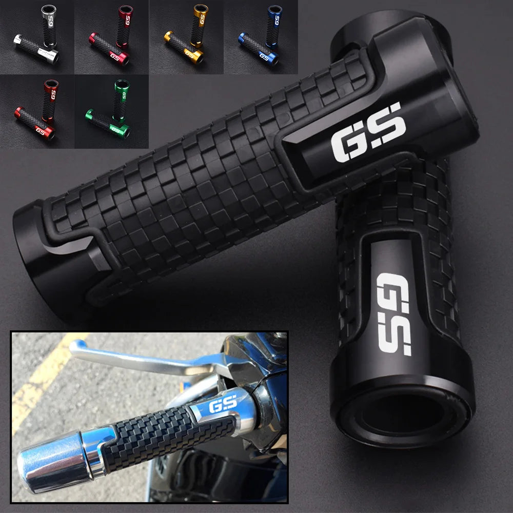 Adventure Motorcycle Handlebar Grips – Aluminum 22mm Universal