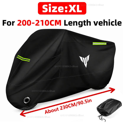 All-Weather Waterproof Motorcycle Cover – 190T Oxford