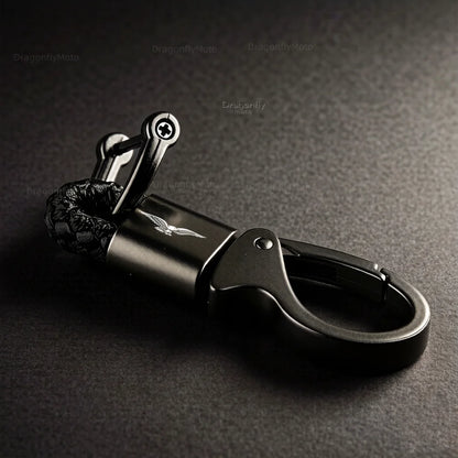 Motorcycle Zinc Alloy Keychain – Metal Key Ring Holder for Riders