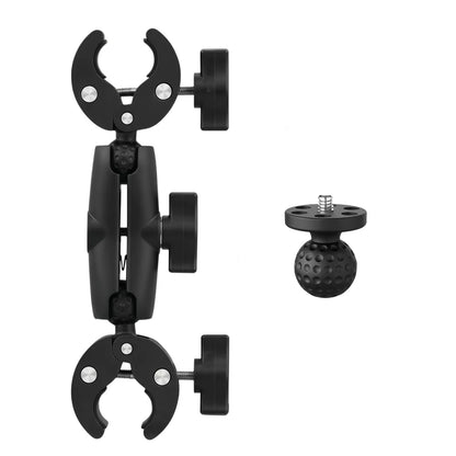 Double Clip Crab Super Clamp – Universal Action Camera Handlebar Mount