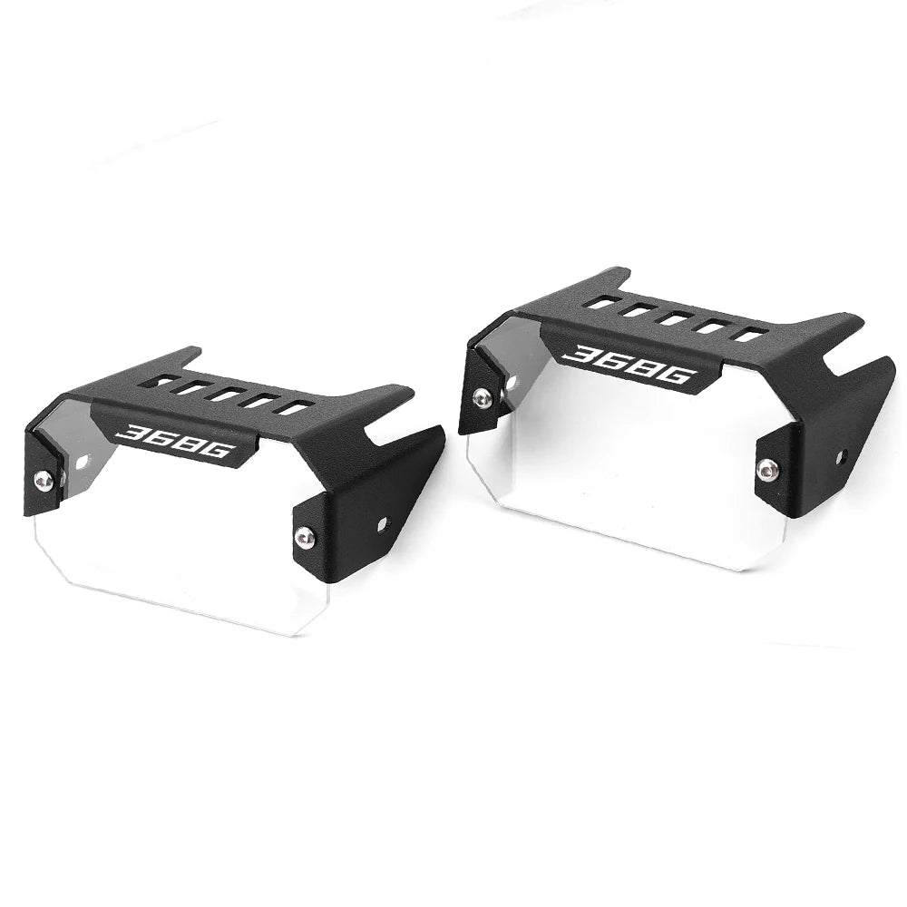 غطاء واقٍ لمصباح الضباب للدراجات النارية – واقٍ لكشاف LED من الألومنيوم المشغول بتقنية CNC | 368G 2024-2026