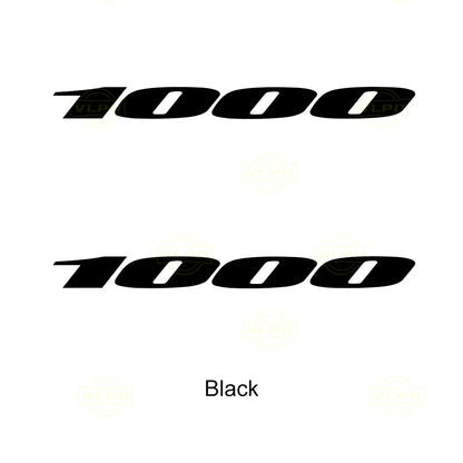 Motorcycle Glow Stickers – Waterproof Reflective Decal Pair