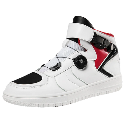 Unisex Breathable Motorcycle Boots – Mid-Calf Motocross Riding Shoes