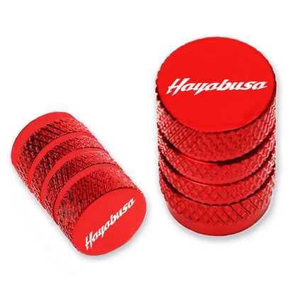 Motorcycle Tyre Valve Stem Caps – CNC Aluminium (Set of 2)