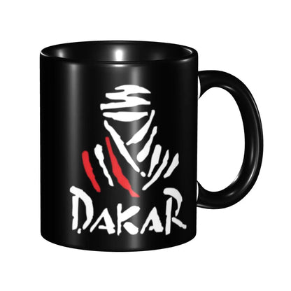 ダカールラリーコーヒーマグ – オフィス用モータースポーツティーカップ