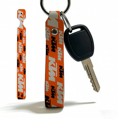 Compact Motorcycle Keychain and Key Holder