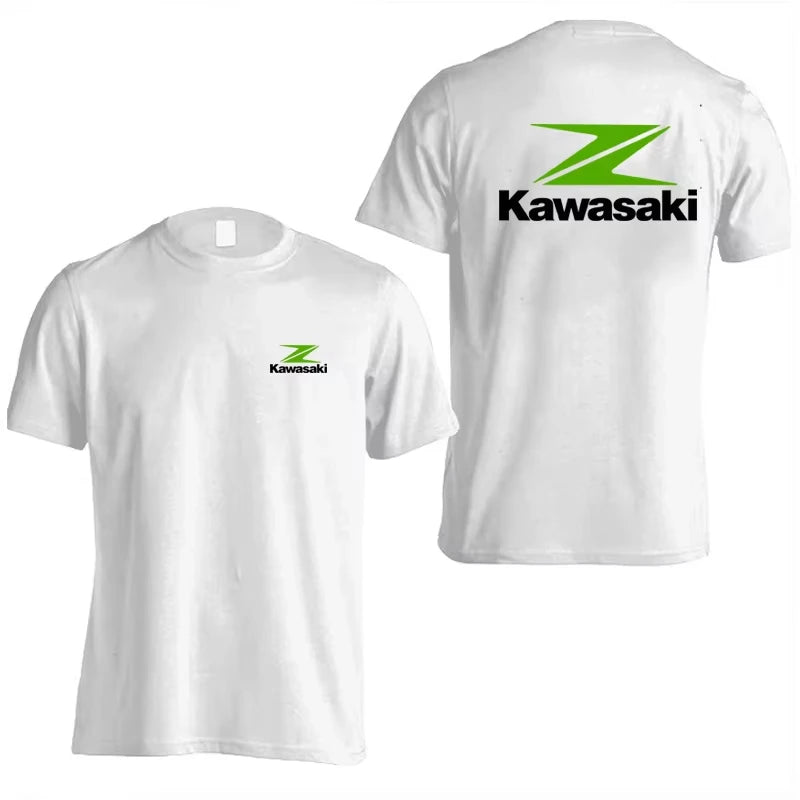 Motorcycle Logo Cotton T-Shirt – Unisex Street Casual Tee