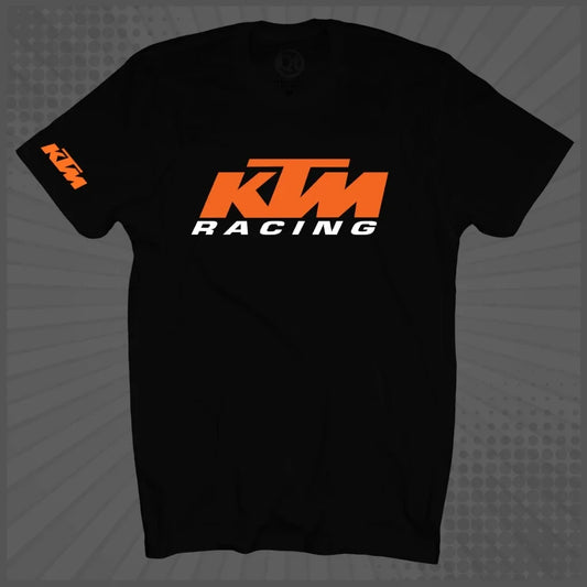 T-Shirt Moto Racing | 100% Cotton | Round Neck