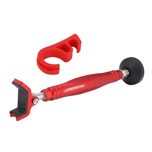 Motorcycle Wheel Stand Frame Balancer Lift with Brake Lock Hook