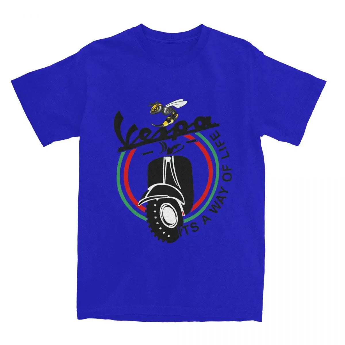 Men's Motorcycle Graphic T-Shirt – 100% Cotton S–5XL