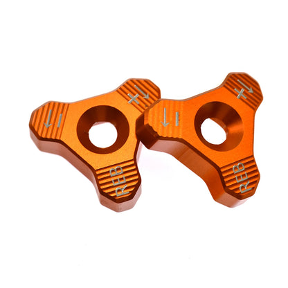 Regolatore CNC della manopola della forcella in alluminio ricavato dal pieno – Forcelle WP da 48 mm per moto da cross