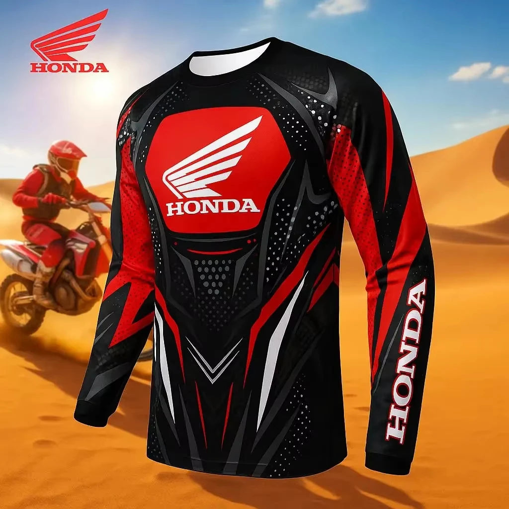 Racing Team Motorcycle Riding Shirt – Long Sleeve