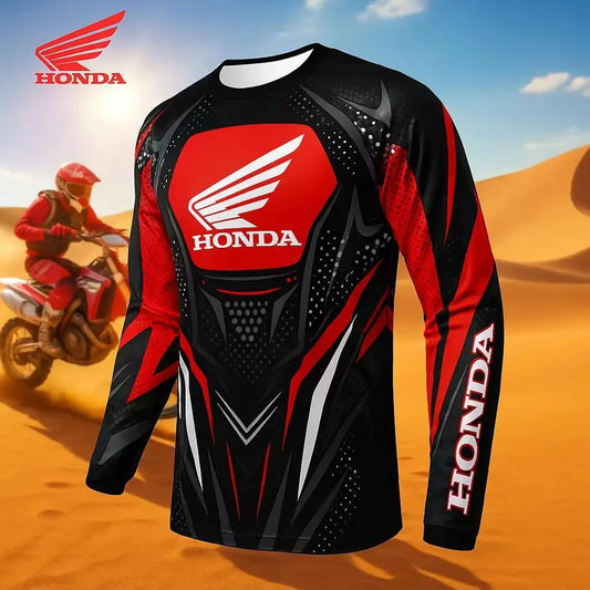 Racing Team Motorcycle Riding Shirt – Long Sleeve