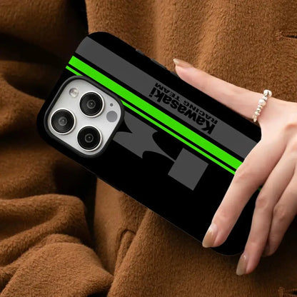 Superbike Graphic iPhone Case – Glossy Hard PC Moto Rider Cover