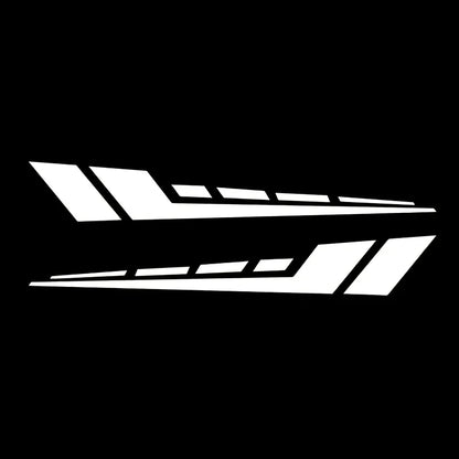 Motorcycle Stripe Decals – Geometric Vinyl Stickers for Fairing