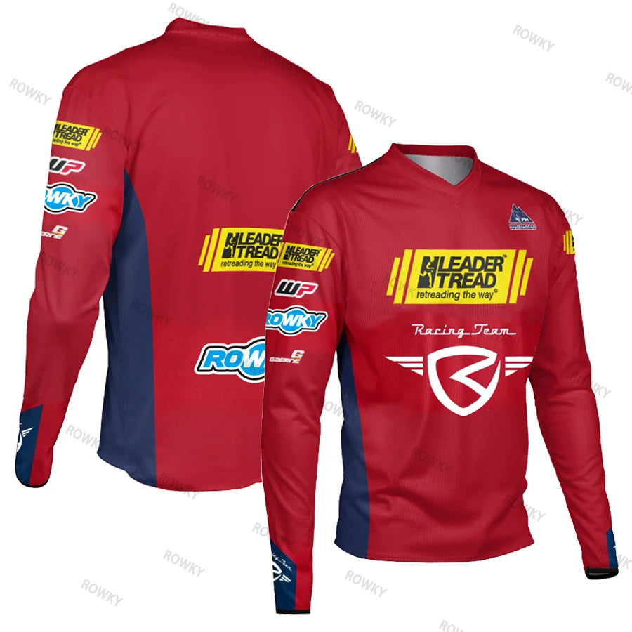 Long Sleeve Motocross Jersey – Quick-Dry Off-Road Shirt for Men & Women