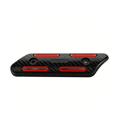 Hitzeschutzabdeckung für Motorrad-Auspuff – Rohrschutz gegen Verbrühungen
