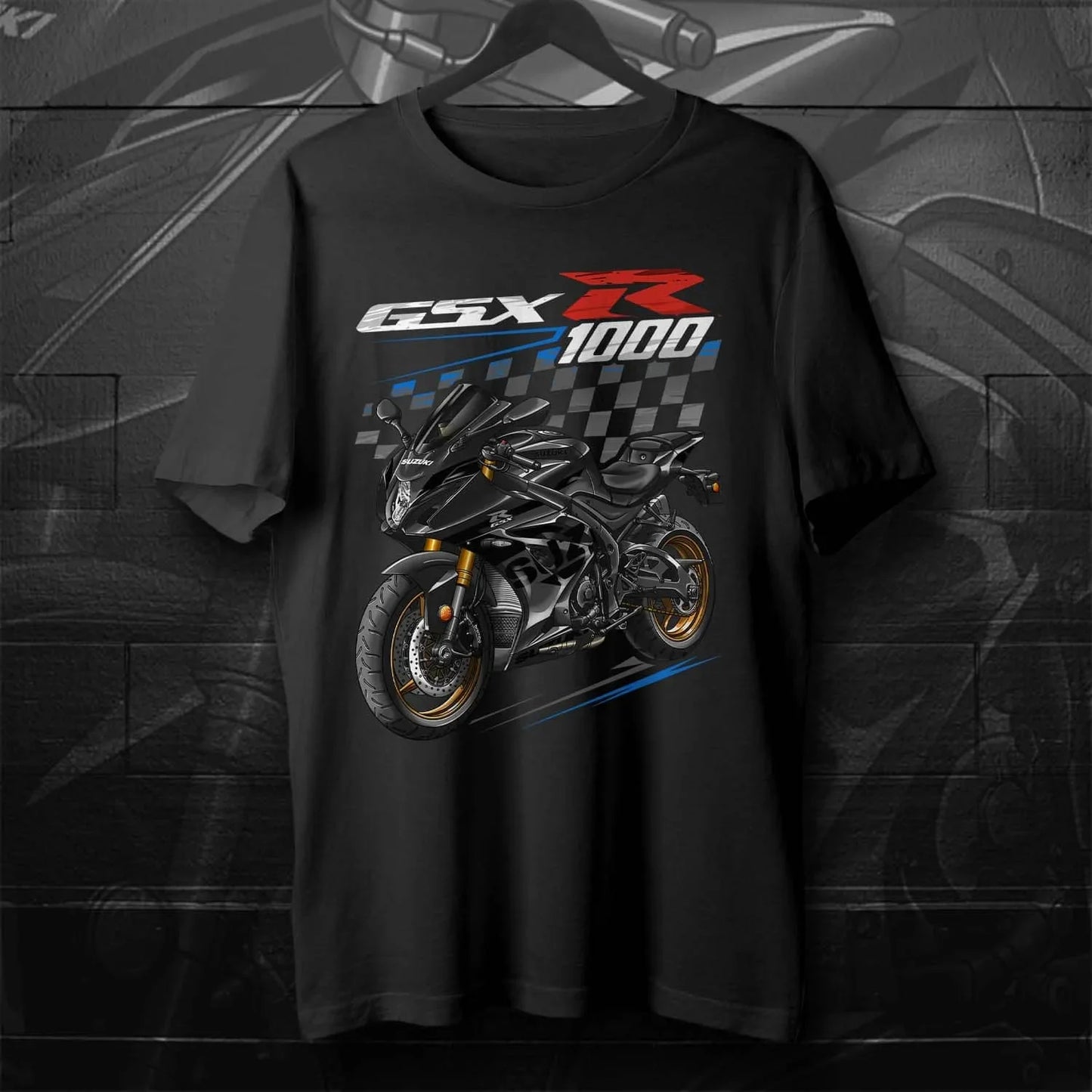 Motorcycle Graphic T-Shirt – 100% Cotton Short Sleeve Tee