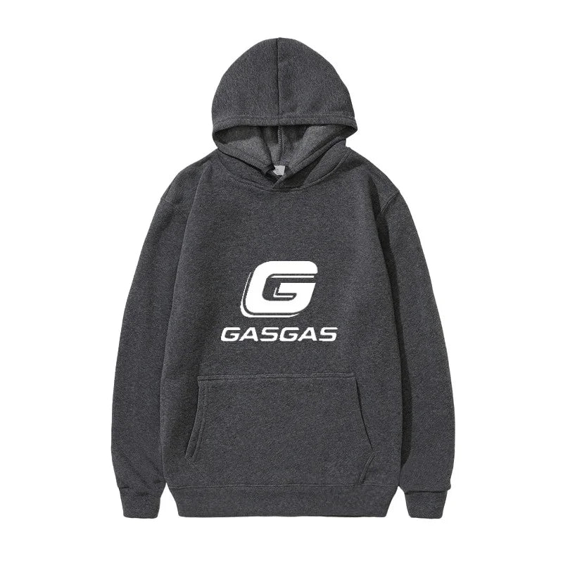 Men's Motorcycle Zipper Hoodie – Fleece Sweatshirt Jacket