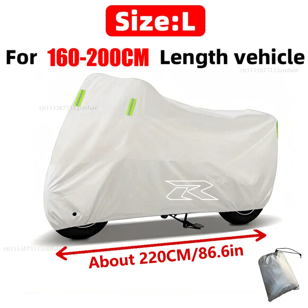 Waterproof Motorcycle Cover – UV & Rain Protection, All Sizes