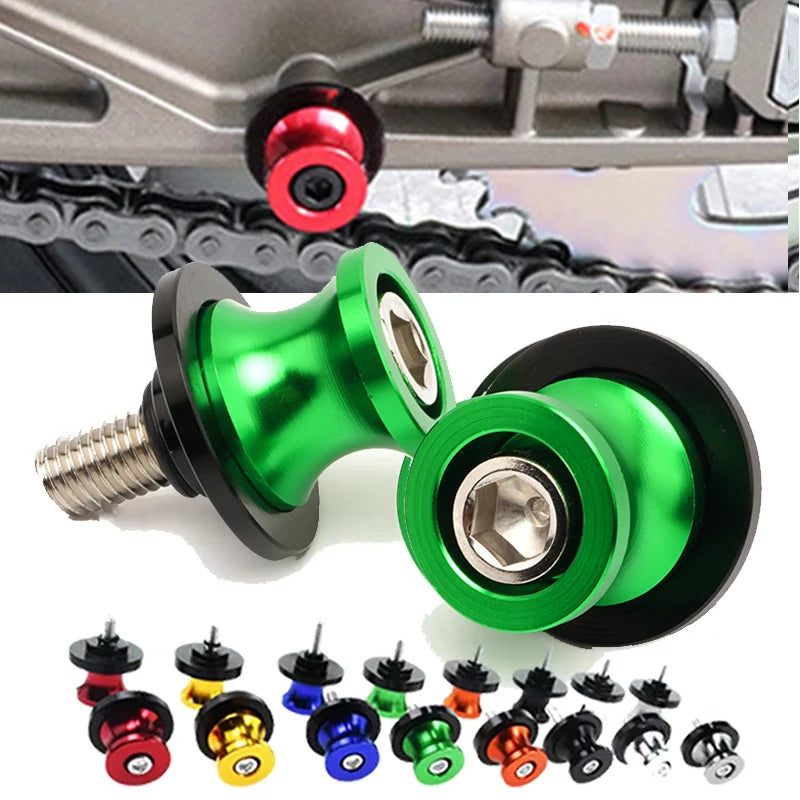 2. Acessórios de alta qualidade para motocicleta Zontes G1 125 ZT125U ZT 125 U ZT 310R 310X ZT310R, carretéis deslizantes da balança, parafuso do cavalete