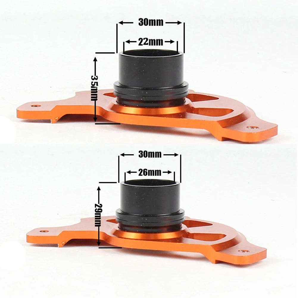 Front Brake Disc Guard – 22mm / 26mm Axle, ABS & Aluminium, Fits 275mm Discs