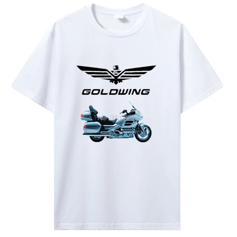 Motorcycle Graphic T-Shirt – Cotton Casual Rider Tee