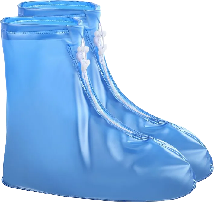 Waterproof Rain Boot Shoe Covers – Reusable Non-Slip Overshoes for Men & Women