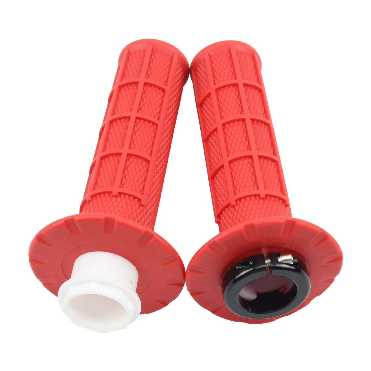 Puños de manillar Enduro con cierre – 7/8" 22mm con leva de encaje para moto todoterreno