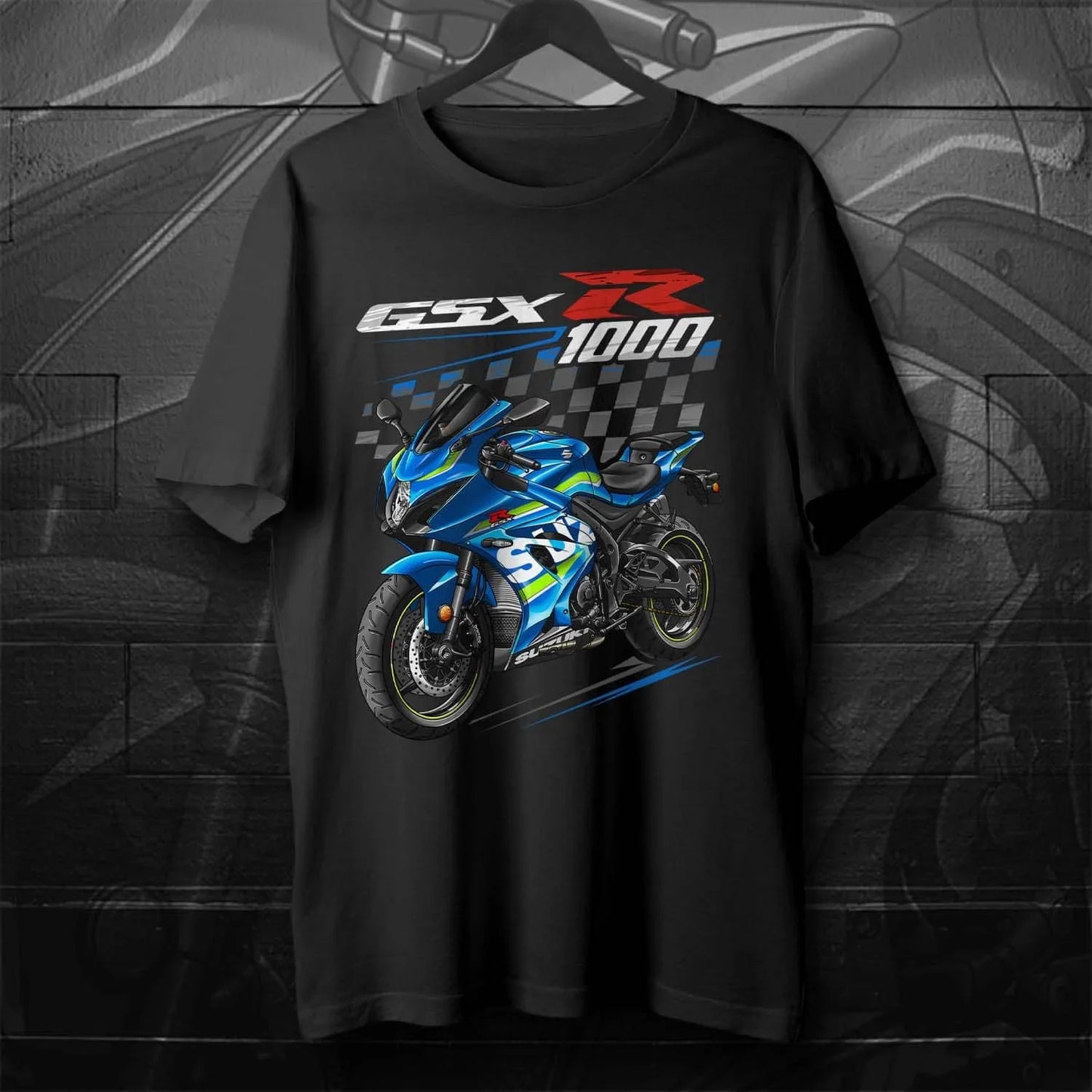 Motorcycle Graphic T-Shirt – 100% Cotton Short Sleeve Tee