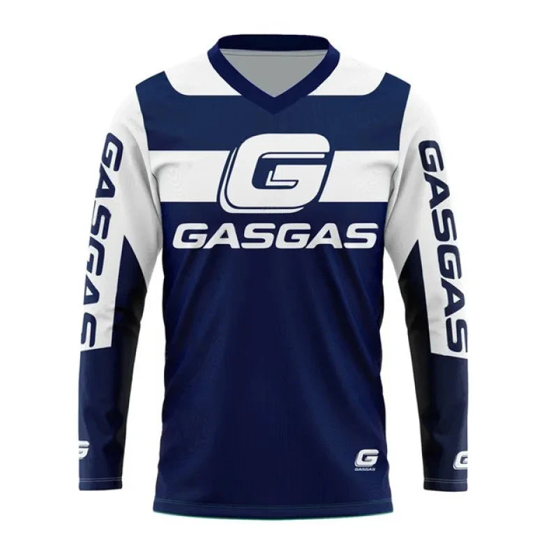 Motocross Enduro Long-Sleeve Racing Jersey – Quick-Dry Anti-UV Sublimation
