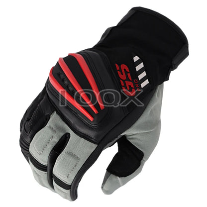 Full-Finger Motorcycle Rally Leather Gloves – Unisex, M–XXL