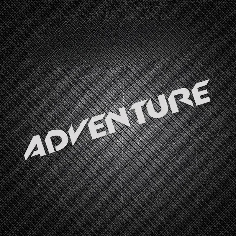 Adventure Waterproof Vinyl Decals – 20 cm