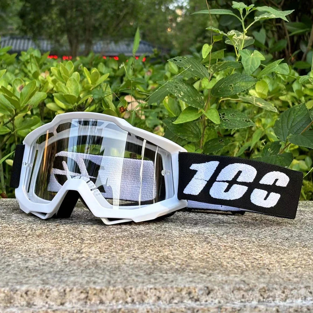 Motocross Racing Goggles – Wide View Mirrored Lens Off-Road Eyewear